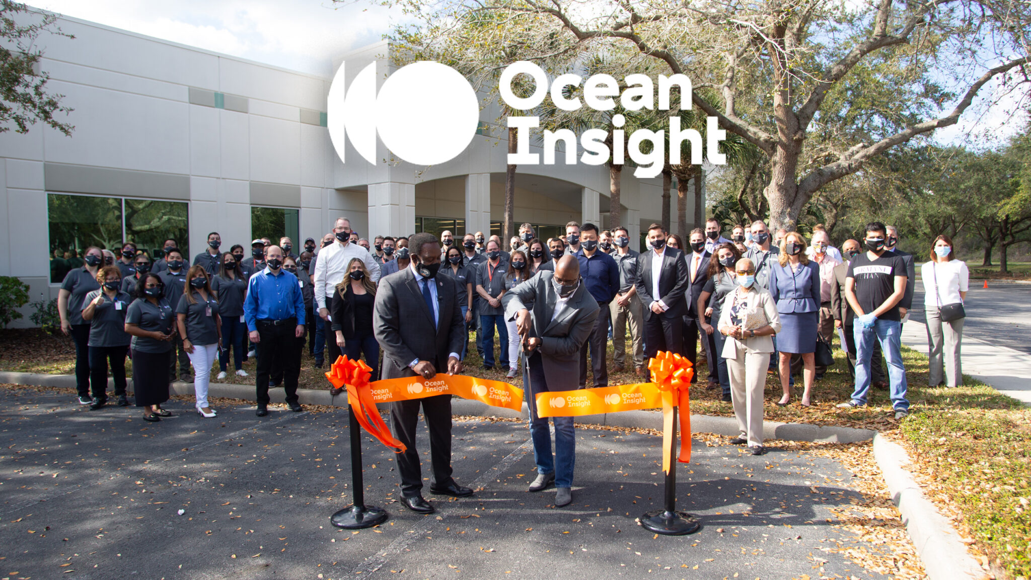 Ocean Insight Ribbon Cutting at new Orlando office