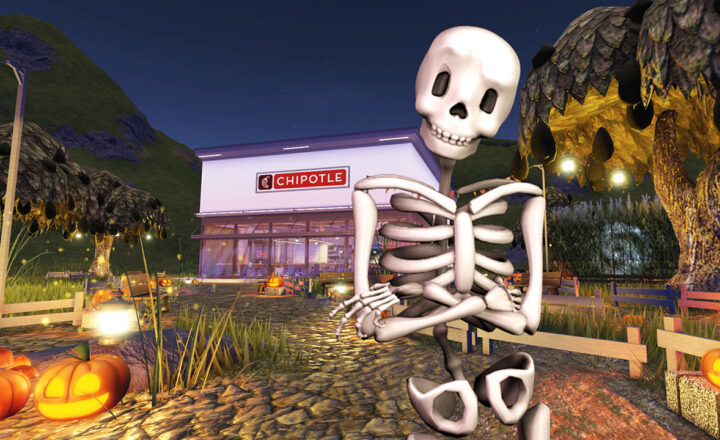 Chipotle will be the first restaurant brand to open a virtual location on Roblox when the Chipotle Boorito Maze experience goes live at 3:30 pm PT/6:30 pm ET on October 28.